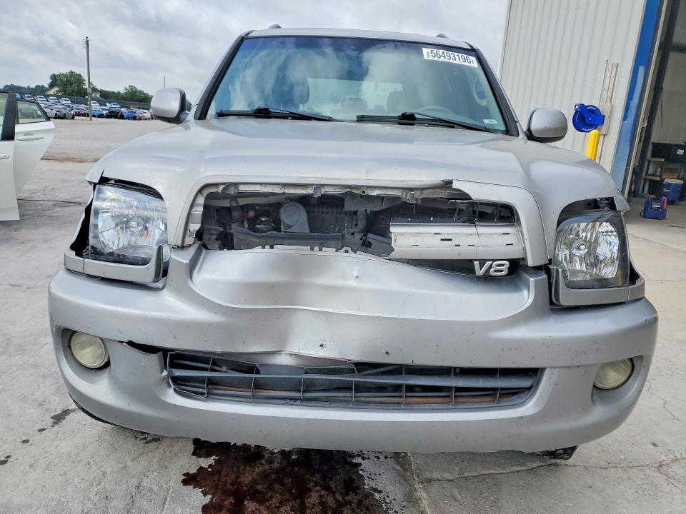 2005 Toyota Sequoia VIN 5TDBT48AX5S236793 COPART salvage auction — FRONT END, Ar - Cert Of Title-Salvage, sold $350 on 2026-07-27 (photo 5)