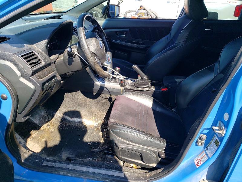 2016 Subaru Wrx VIN JF1VA2M6XG9831885 COPART salvage auction — MINOR DENT/SCRATCHES, Ns - Cert Of Registration, sold $6,600 on 2026-07-03 (photo 7)