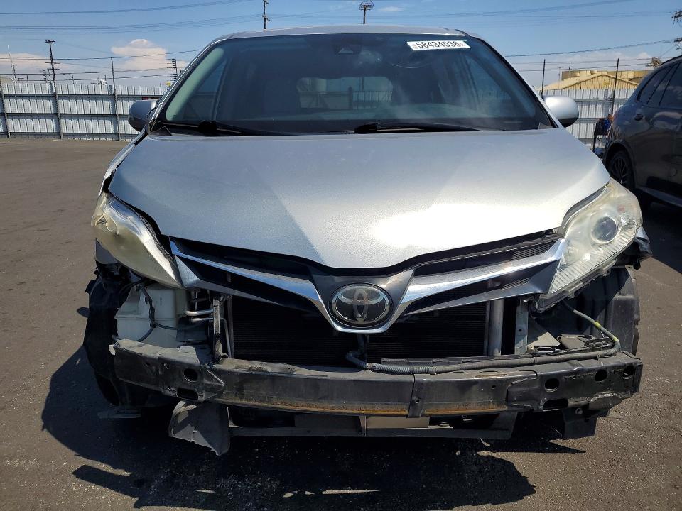 2019 Toyota Sienna VIN 5TDKZ3DC7KS998961 COPART salvage auction — FRONT END, Ca - Salvage Certificate, sold $5,500 on 2026-07-27 (photo 5)