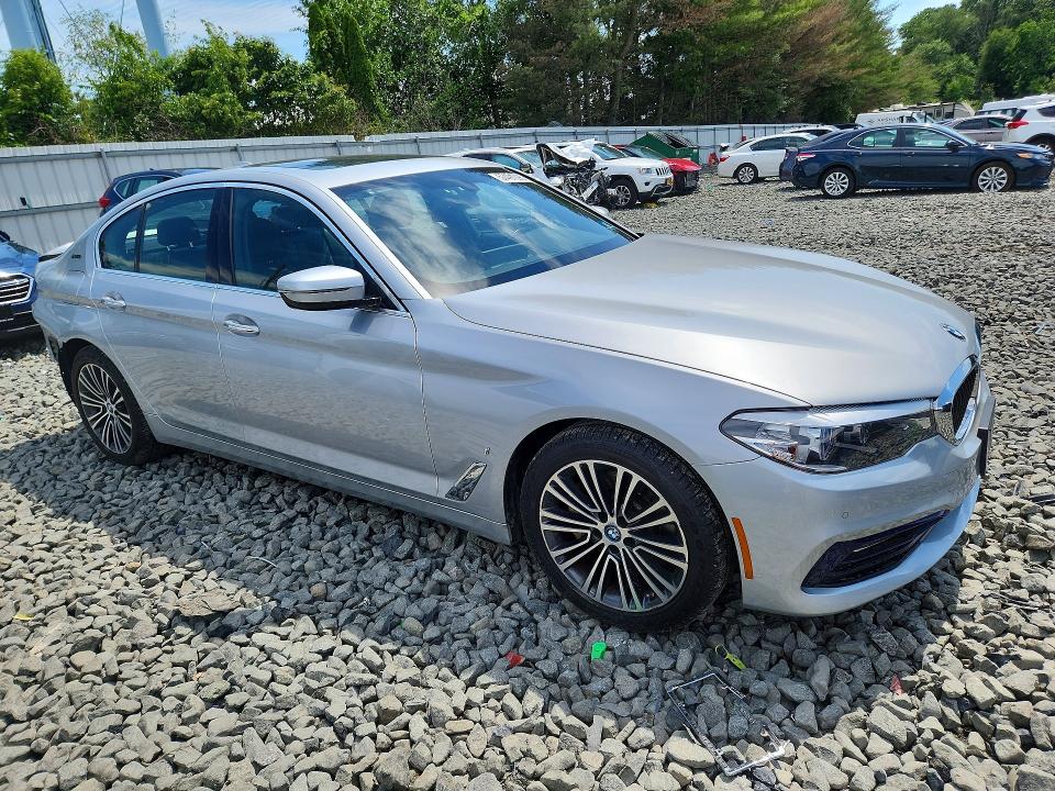 2018 BMW 5er VIN WBAJB1C57JB374393 COPART salvage auction — REAR END, Nj - Cert Of Title-Salvage, sold $7,700 on 2026-08-03 (photo 4)