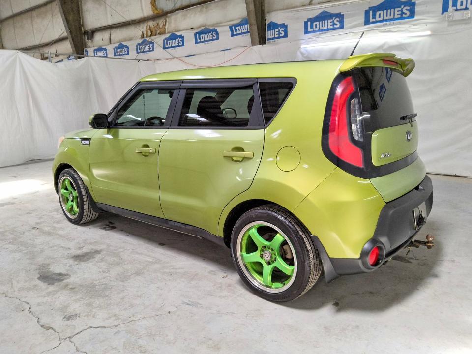 2015 Kia Soul VIN KNDJN2A22F7791410 COPART salvage auction — MECHANICAL, TN - CERTIFICATE OF TITLE, sold $225 on 2026-07-28 (photo 2)