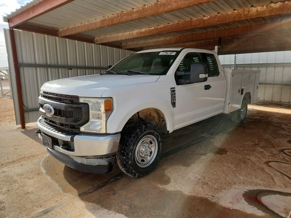 2022 Ford F-250 super duty VIN 1FT7X2B67NED79810 — COPART salvage auction photo