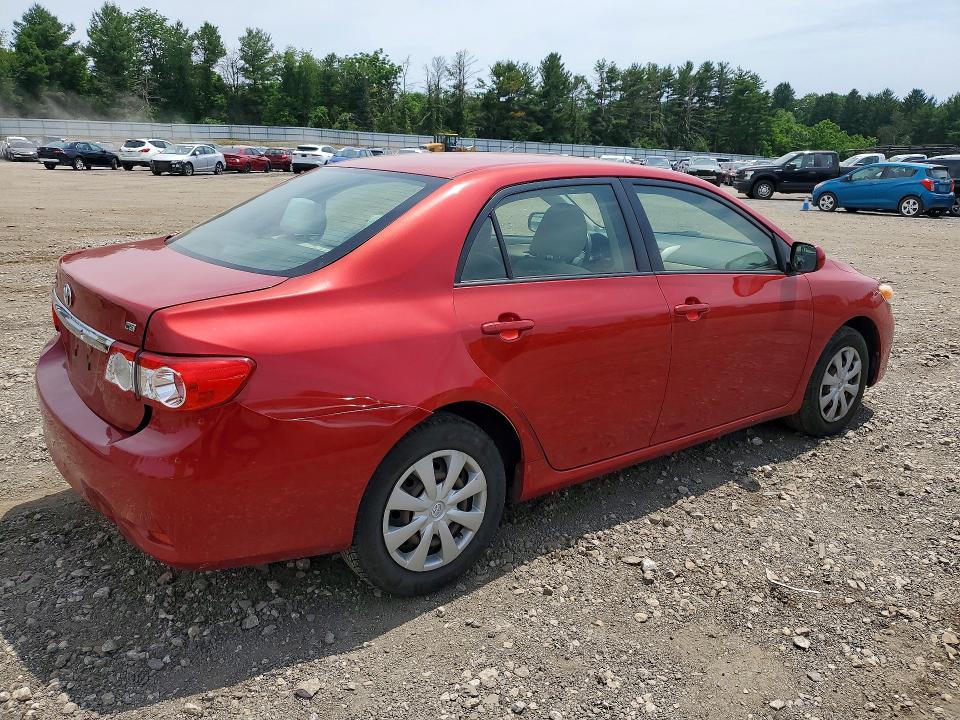 2011 Toyota Corolla VIN JTDBU4EE5B9155800 COPART salvage auction — REAR END, Md - Cert Of Salvage < 75% Damage, sold $725 on 2026-07-27 (photo 3)