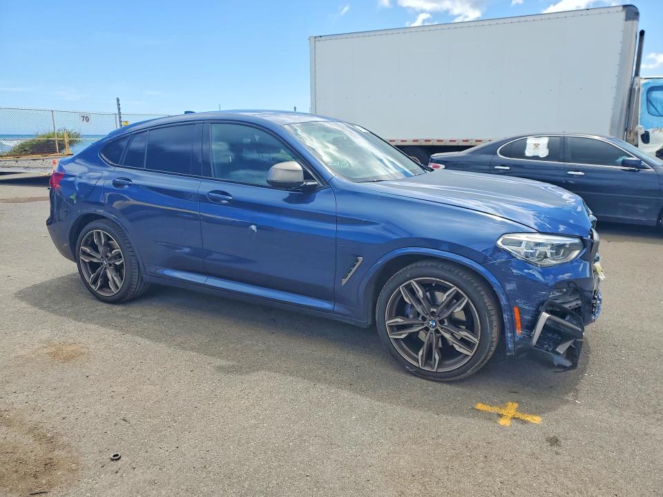 2020 BMW X4 VIN 5UX2V5C01L9C26357 COPART salvage auction — FRONT END, Hi - Certificate Of Salvage, sold $2 on 2026-07-20 (photo 4)