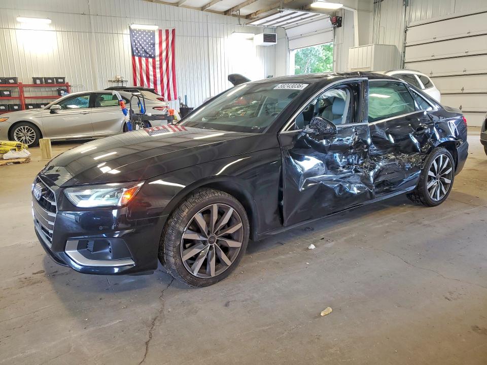 2021 Audi VIN WAUABAF42MA078355 COPART salvage auction — SIDE, MN - CERT OF TITLE-SALVAGE, sold $250 on 2026-07-21 (photo 1)