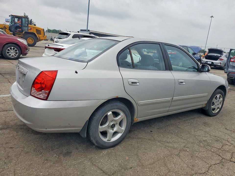 2006 Hyundai Elantra VIN KMHDN46D66U205517 COPART salvage auction — REAR END, OH - CERT OF TITLE-SALVAGE, sold $250 on 2026-07-15 (photo 3)
