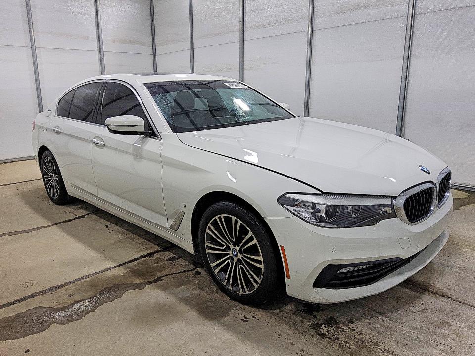 2018 BMW 5 series VIN WBAJA9C59JB033255 COPART salvage auction — MECHANICAL, Ga - Certificate Of Title, sold $5,300 on 2026-07-07 (photo 4)