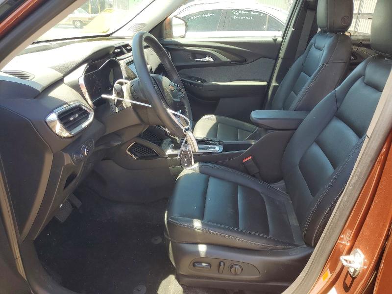 2021 Chevrolet Trailblazer VIN KL79MPS2XMB100651 COPART salvage auction — FRONT END, Ca - Salvage Certificate, sold $3,150 on 2026-07-09 (photo 7)