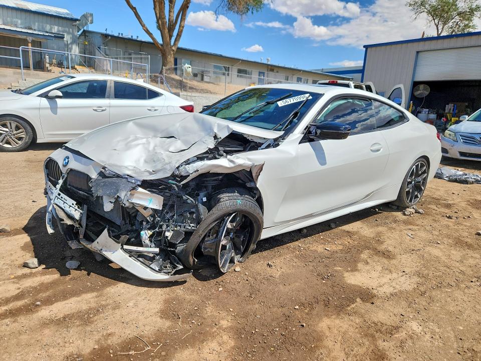 2025 BMW VIN WBA73DA07SCU56846 COPART salvage auction — FRONT END, Nm - Cert Of Title-Salvage, sold $250 on 2026-08-13 (photo 1)