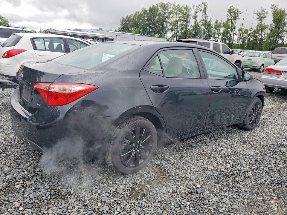 2017 Toyota Corolla VIN 5YFBURHE1HP641645 COPART salvage auction — FRONT END, Wa - Bill Of Sale, sold $2,650 on 2026-07-16 (photo 3)