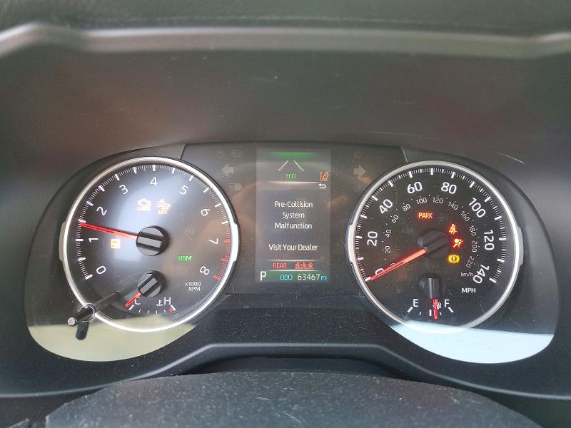 2019 Toyota Rav 4 VIN 2T3A1RFV5KC059571 COPART salvage auction — FRONT END, PA - CERTIFICATE OF SALVAGE, sold $9,300 on 2026-07-02 (photo 9)