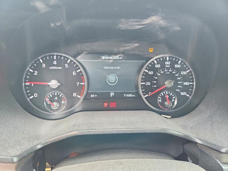 2022 Kia Telluride VIN 5XYP54HC5NG265861 COPART salvage auction — FRONT END, Tx - Salvage Vehicle Title, sold $7,200 on 2026-07-02 (photo 9)
