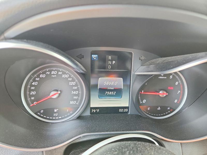 2018 Mercedes-benz Glc VIN WDC0J4KB2JF365100 COPART salvage auction — REAR END, Ny - Mv-907A Salvage Certificate, sold $12,500 on 2026-07-08 (photo 9)