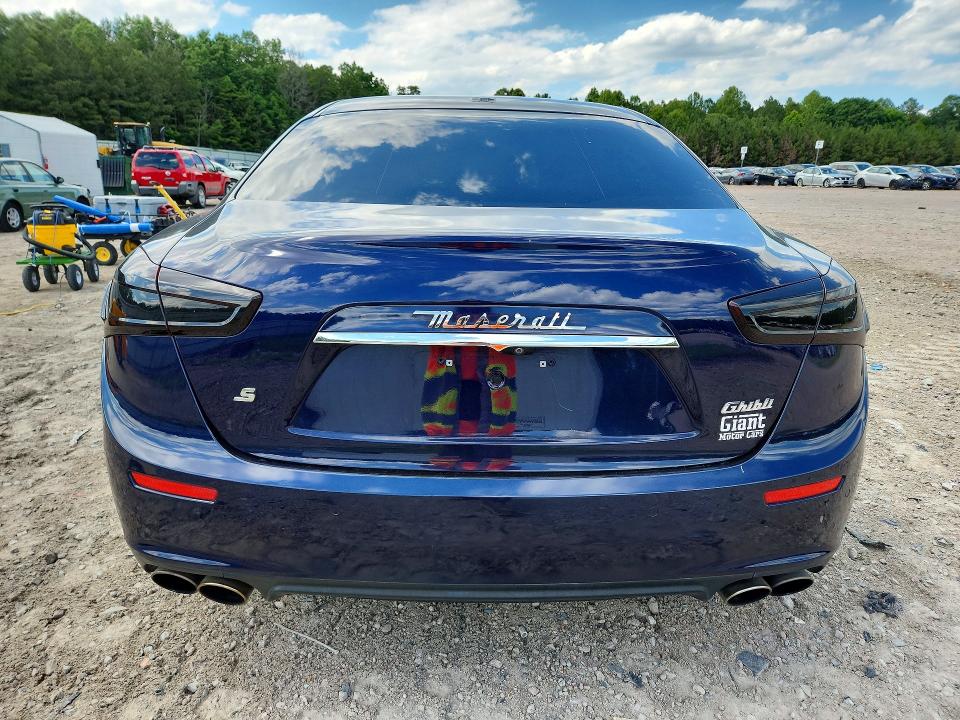 2017 Maserati Ghibli VIN ZAM57RSLXH1205243 COPART salvage auction — MINOR DENT/SCRATCHES, Va - Certificate Of Title (P), sold $8,400 on 2026-07-27 (photo 6)
