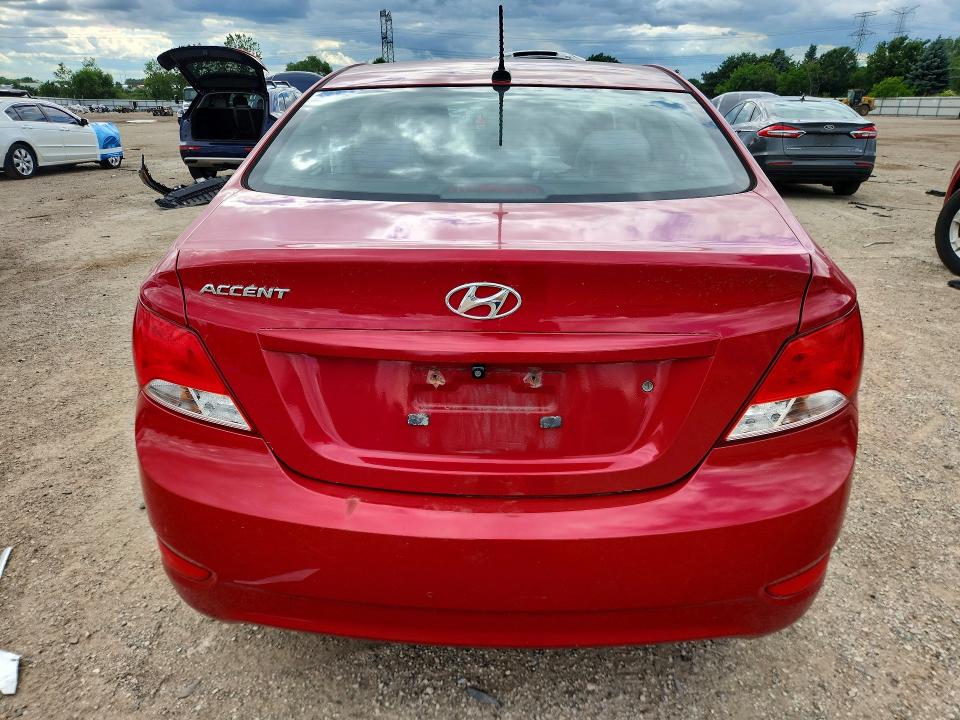 2016 Hyundai Accent VIN KMHCT4AE9GU981353 COPART salvage auction — SIDE, Il - Salvage Certificate, sold $250 on 2026-07-28 (photo 6)