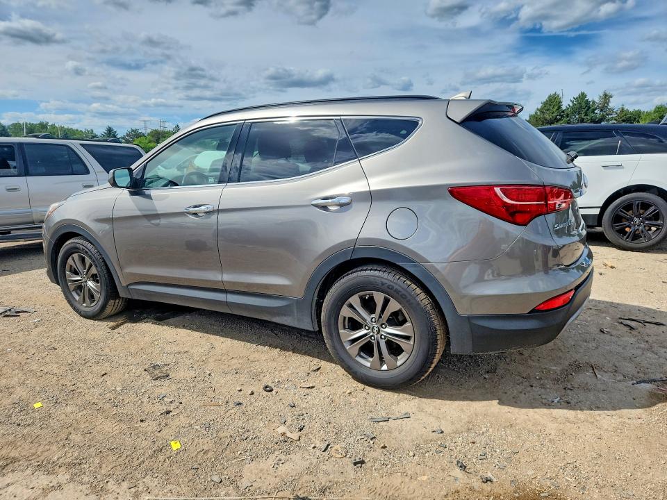 2013 Hyundai Santa fe VIN 5XYZU3LB2DG002309 COPART salvage auction — FRONT END, Il - Salvage Certificate, sold $2,450 on 2026-07-21 (photo 2)