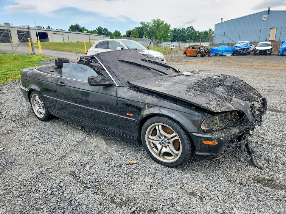 2001 BMW 3 series VIN WBABS53451EV85836 COPART salvage auction — BURN, Pa - Certificate Of Salvage, sold $400 on 2026-07-07 (photo 4)