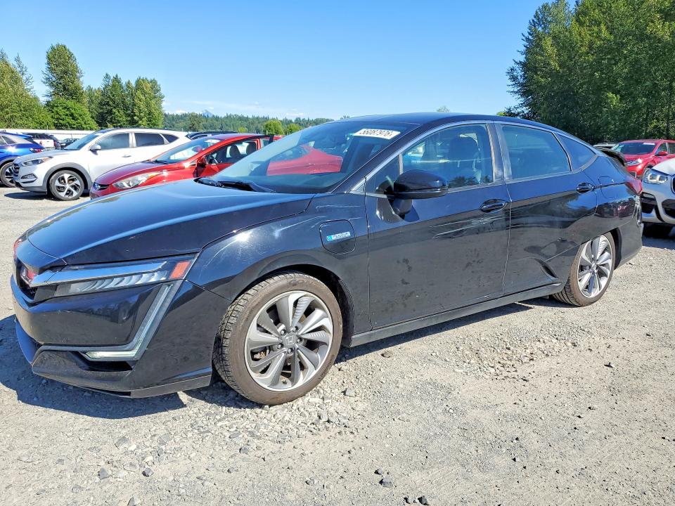 2018 Honda Clarity VIN JHMZC5F19JC021567 COPART salvage auction — REAR END, Wa - Bill Of Sale, sold $2,400 on 2026-07-13 (photo 1)
