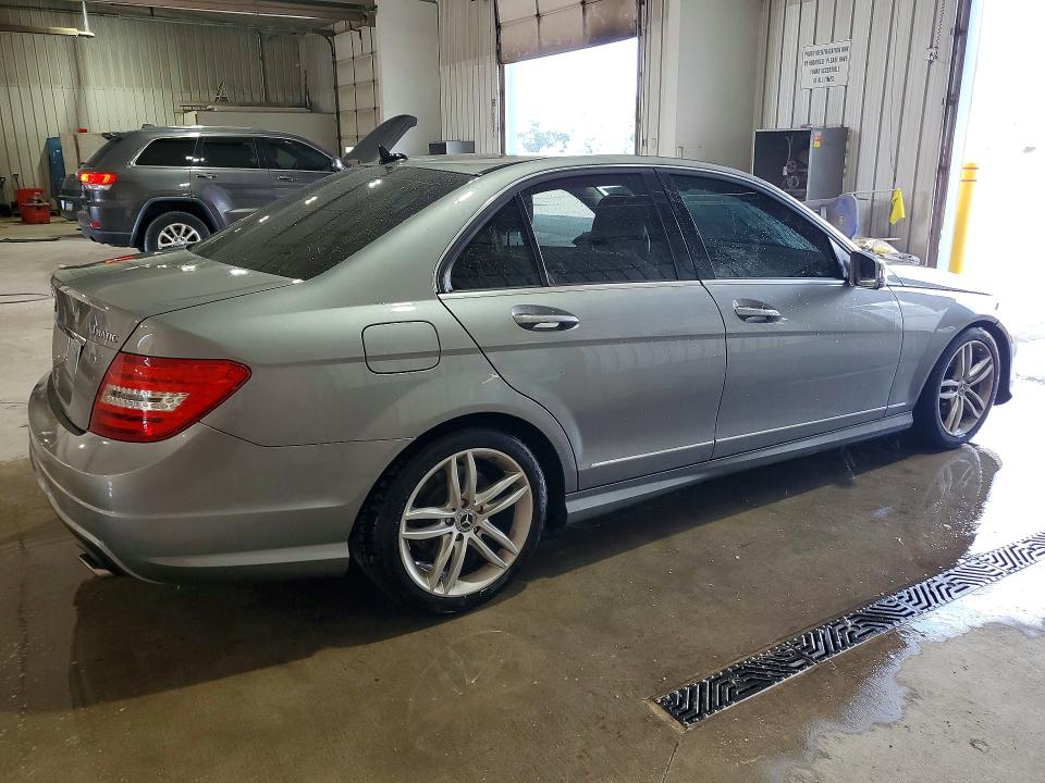 2012 Mercedes-benz C-klasse VIN WDDGF8BB8CR231793 COPART salvage auction — FRONT END, Pa - Certificate Of Salvage, sold $1,550 on 2026-07-13 (photo 3)