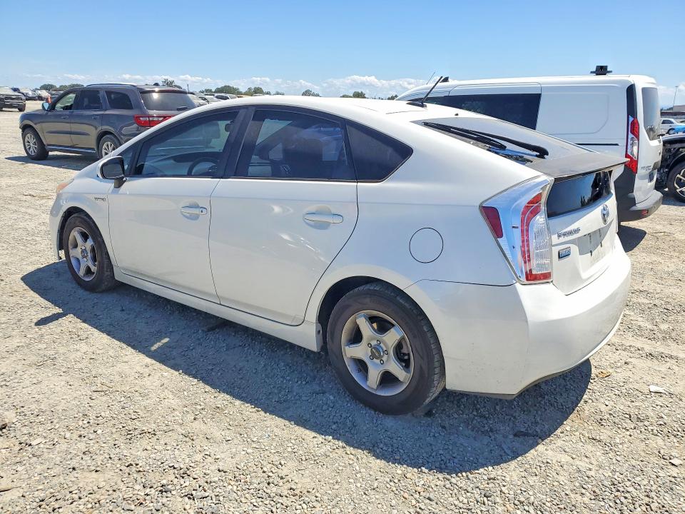 2013 Toyota Prius VIN JTDKN3DU4D5599132 COPART salvage auction — MECHANICAL, CA - SALVAGE CERTIFICATE, sold $3,850 on 2026-07-14 (photo 2)
