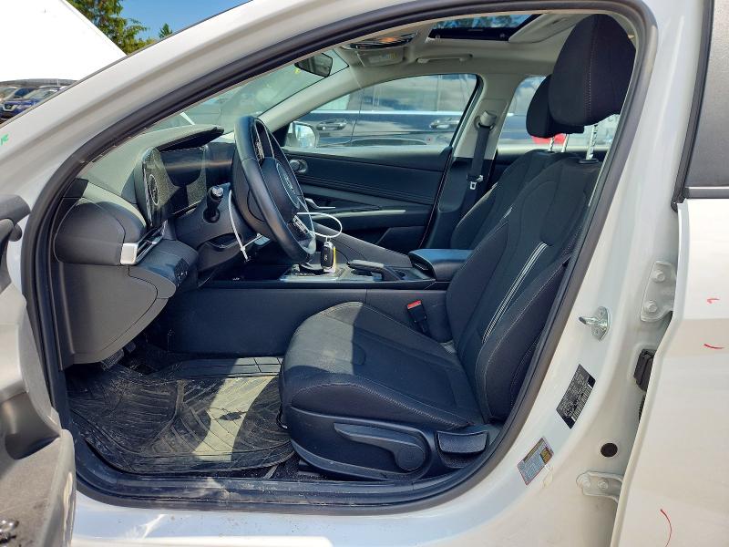 2023 Hyundai Elantra VIN KMHLM4AG0PU478941 COPART salvage auction — FRONT END, On - Permit Salvage, sold $5,900 on 2026-07-07 (photo 7)