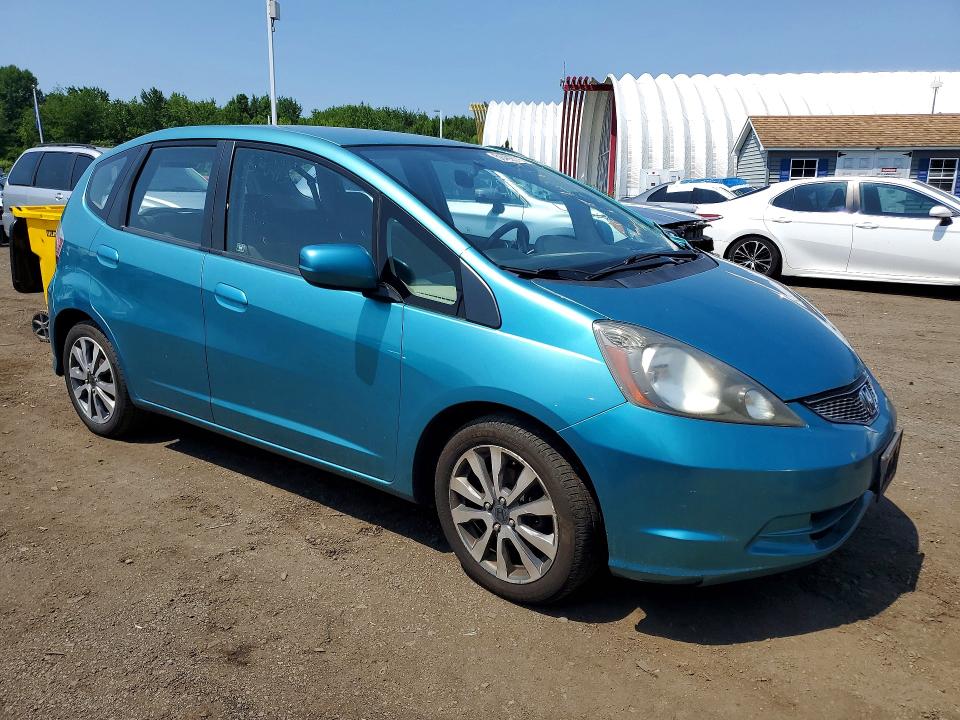 2013 Honda Fit VIN JHMGE8H31DC021732 COPART salvage auction — FRONT END, Ct - Cert Of Title-Salvage, sold $975 on 2026-07-16 (photo 4)
