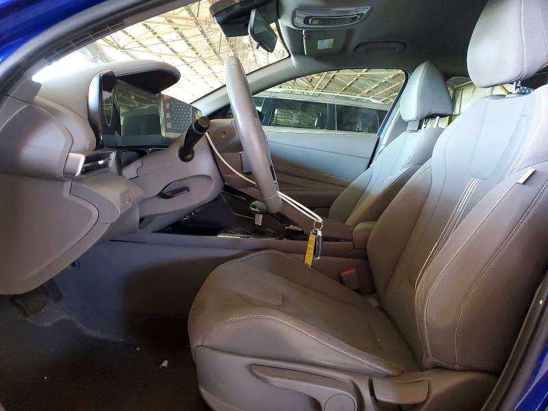 2023 Hyundai Elantra VIN KMHLS4AG6PU591783 COPART salvage auction — REAR END, AZ - CERT OF TITLE - SALVAGE, sold $6,300 on 2026-07-27 (photo 7)
