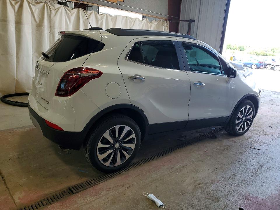 2021 Buick Encore VIN KL4CJESB2MB343712 COPART salvage auction — FRONT END, NY - MV-907A SALVAGE CERTIFICATE, sold $1,250 on 2026-07-27 (photo 3)