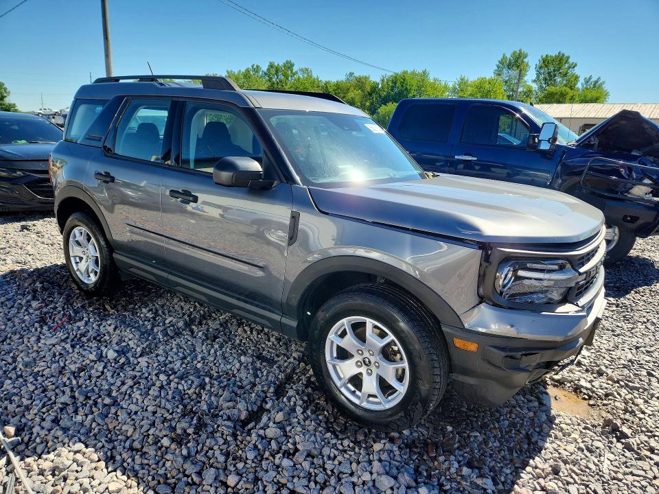 2021 Ford Bronco VIN 3FMCR9A66MRA63745 COPART salvage auction — FRONT END, Il - Salvage Certificate, sold $5,400 on 2026-07-27 (photo 4)