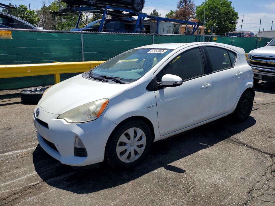 2013 Toyota VIN JTDKDTB32D1539371 COPART salvage auction — REAR END, Co - Public - Salvage Title, sold $875 on 2026-07-07 (photo 1)