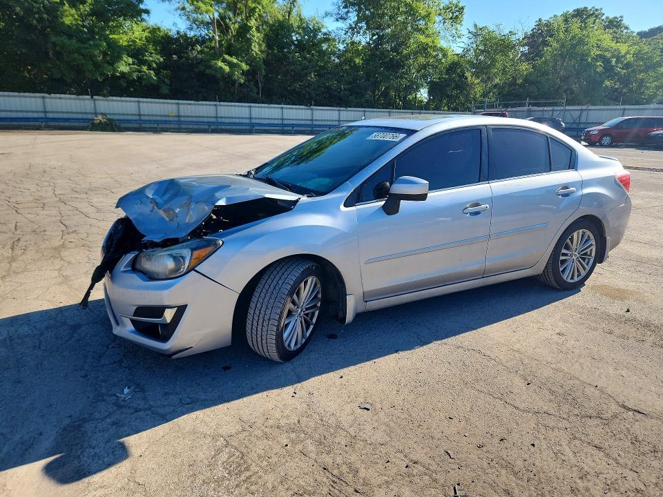 2016 Subaru Impreza VIN JF1GJAF67GH011169 COPART salvage auction — FRONT END, PA - CERTIFICATE OF SALVAGE, sold $525 on 2026-07-16 (photo 1)
