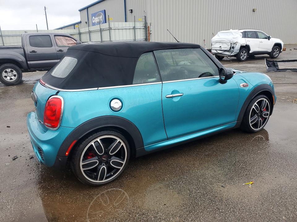 2018 Mini Cooper VIN WMWWH9C57J3A78466 COPART salvage auction — REAR END, SC - CERT OF TITLE-SALVAGE, sold $900 on 2026-07-27 (photo 3)