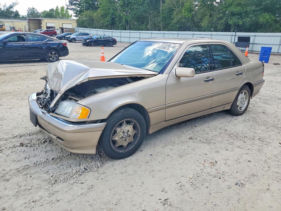 2000 Mercedes-benz C-klasse VIN WDBHA24G1YA849691 COPART salvage auction — FRONT END, Nc - Salvage Certificate Of Title, sold $675 on 2026-07-10 (photo 1)