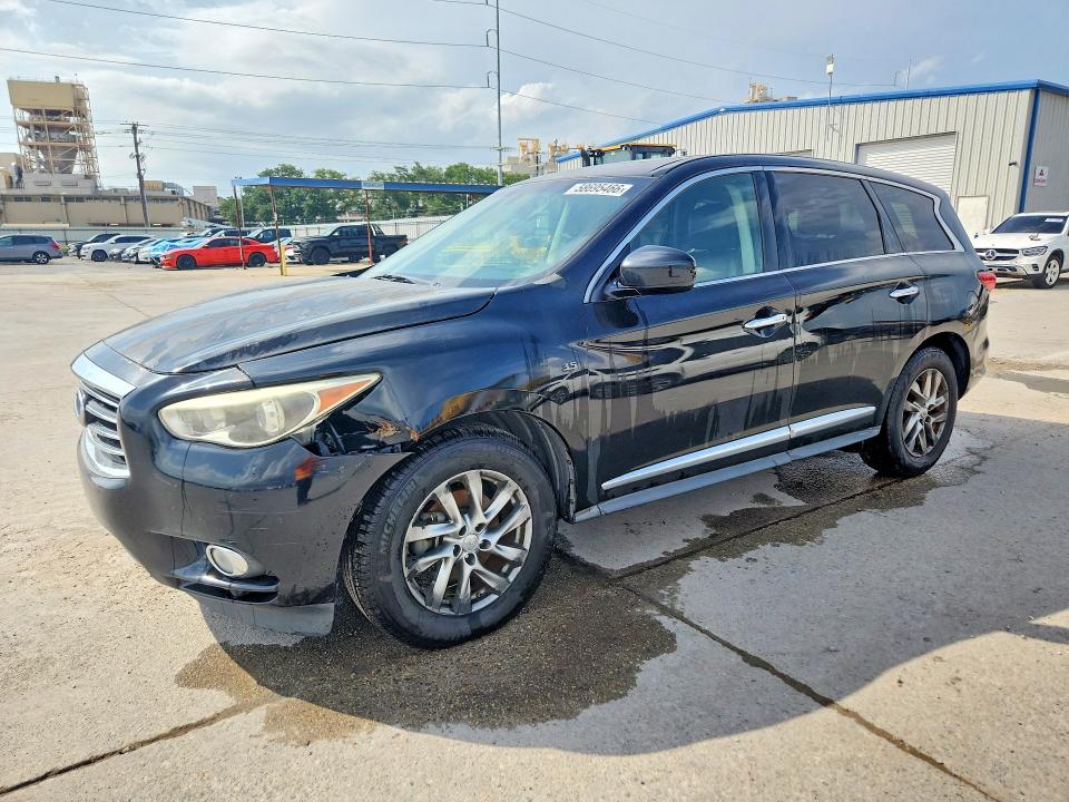 2015 Infiniti Qx60 VIN 5N1AL0MNXFC500512 COPART salvage auction — WATER/FLOOD, La - Certificate Of Destruction, sold $500 on 2026-07-22 (photo 1)