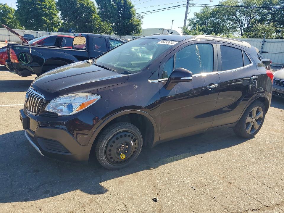 2014 Buick Encore VIN KL4CJASB5EB744519 COPART salvage auction — MINOR DENT/SCRATCHES, Oh - Certificate Of Title, sold $525 on 2026-07-29 (photo 1)