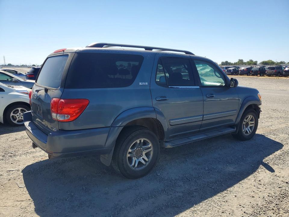 2006 Toyota Sequoia VIN 5TDZT34A36S272342 COPART salvage auction — FRONT END, Ca - Salvage Certificate, sold $1,100 on 2026-07-14 (photo 3)