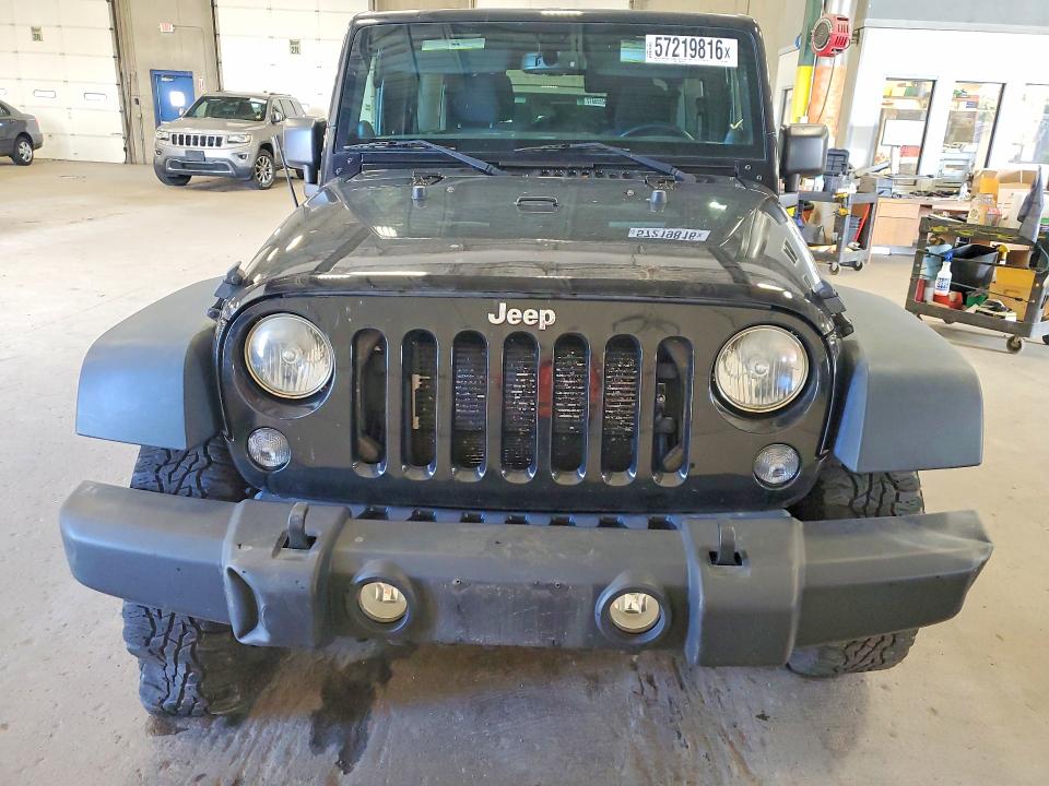 2014 Jeep VIN 1C4BJWDG0EL304404 COPART salvage auction — FRONT END, Mn - Cert Of Title-Salvage, sold $4,250 on 2026-08-04 (photo 5)