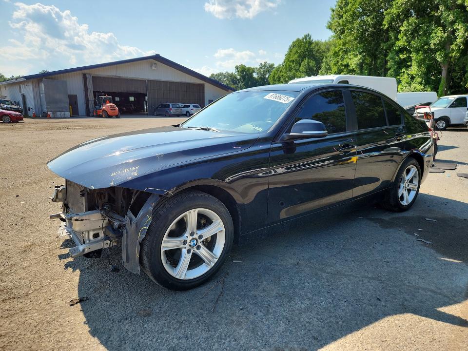 2015 BMW 3er VIN WBA3C3C58FK201460 COPART salvage auction — FRONT END, Ma - Cert Of Title-Salvage, sold $950 on 2026-07-23 (photo 1)