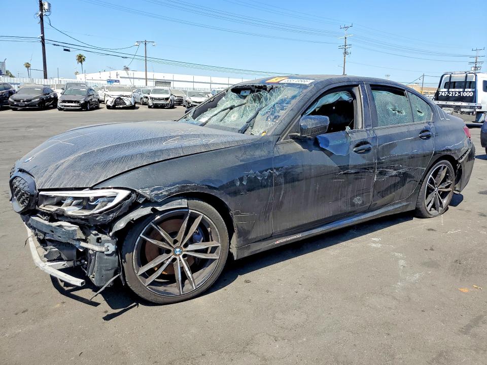 2021 BMW M3 VIN 3MW5U7J04M8B65835 — COPART salvage auction photo