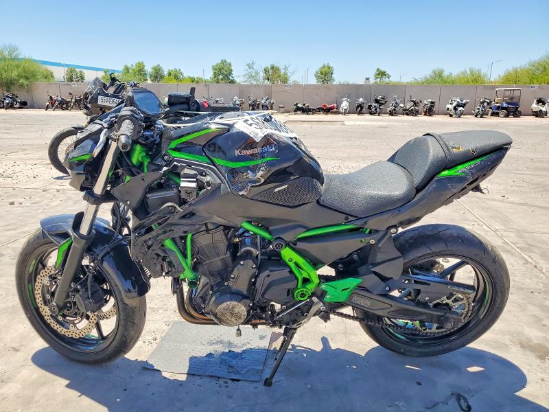 2025 Kawasaki Er VIN ML5EREN12SDAF6813 COPART salvage auction — FRONT END, AZ - CERT OF TITLE - SALVAGE, sold $225 on 2026-07-23 (photo 3)