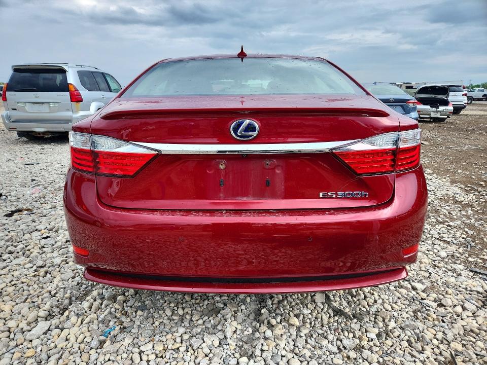 2013 Lexus ES VIN JTHBW1GG4D2028375 COPART salvage auction — FRONT END, IL - SALVAGE CERTIFICATE, sold $775 on 2026-07-10 (photo 6)
