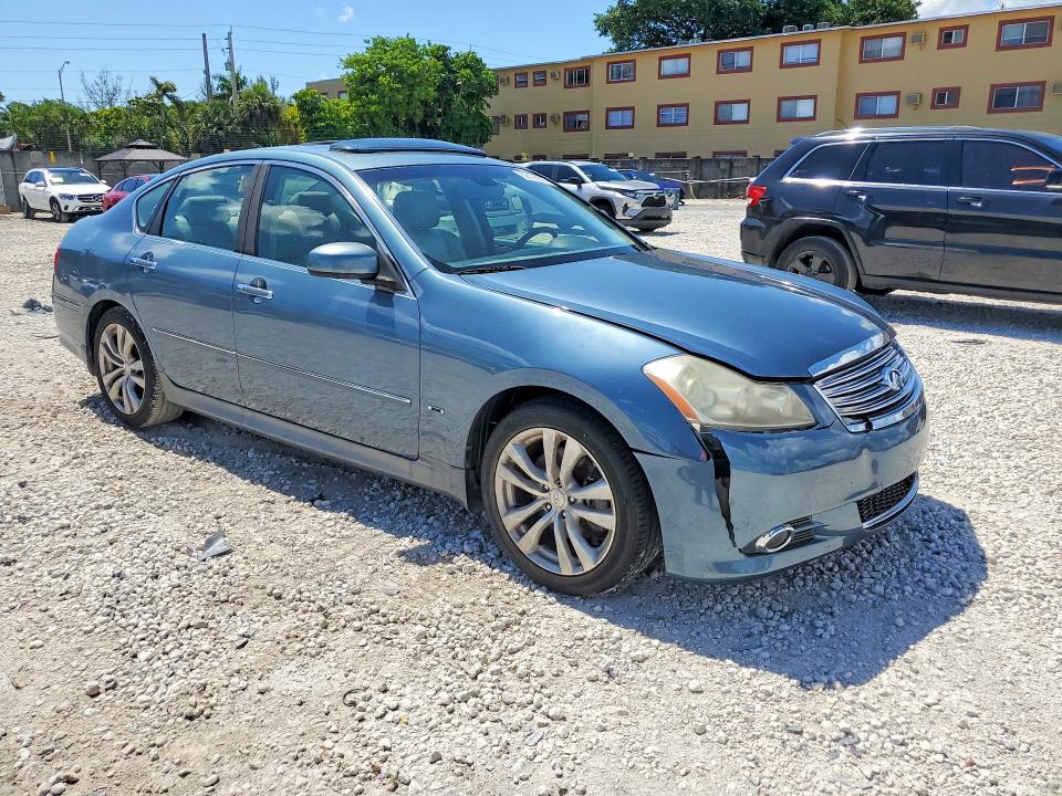 2009 Infiniti M35 VIN JNKCY01E39M801719 COPART salvage auction — FRONT END, Fl - Cert Of Title Slvg Rebuildable, sold $550 on 2026-07-10 (photo 4)