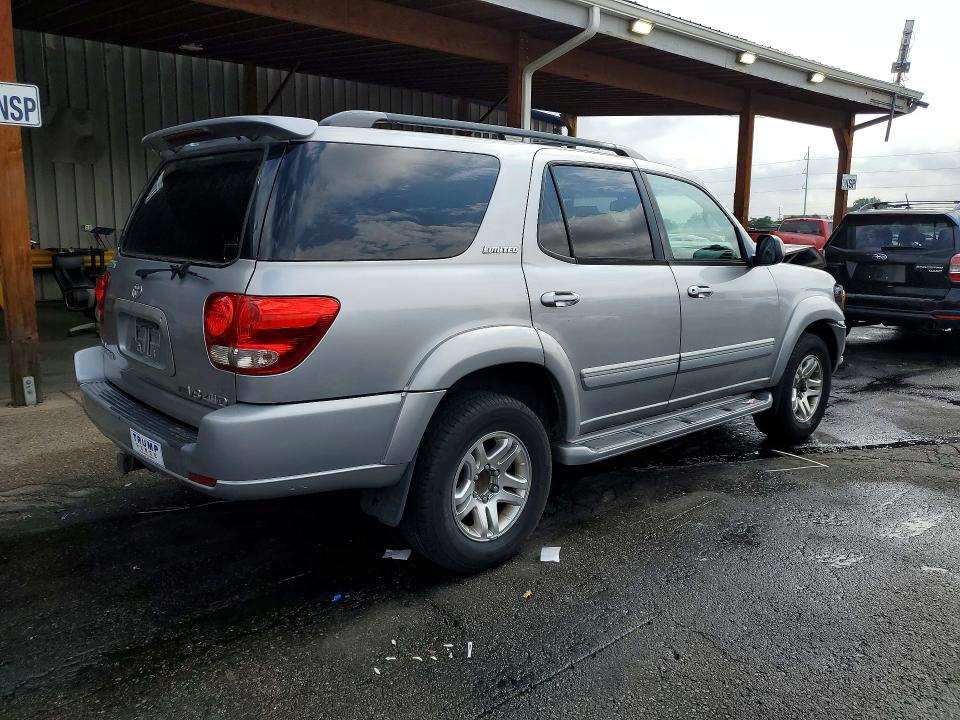 2005 Toyota Sequoia VIN 5TDBT48A85S256542 COPART salvage auction — FRONT END, Co - Public - Salvage Title, sold $1,900 on 2026-07-14 (photo 3)
