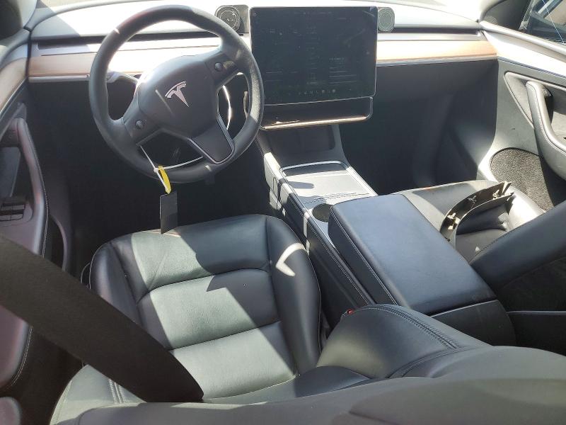 2024 Tesla Model y VIN 7SAYGDEE5RF031434 COPART salvage auction — REAR END, Ca - Salvage Certificate, sold $7,100 on 2026-07-20 (photo 8)