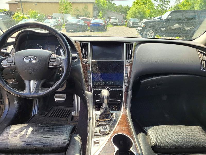 2015 Infiniti Q50 VIN JN1BV7AR3FM390032 COPART salvage auction — NORMAL WEAR, On - Permit No Brand - Unfit (P), sold $1,150 on 2026-07-03 (photo 9)