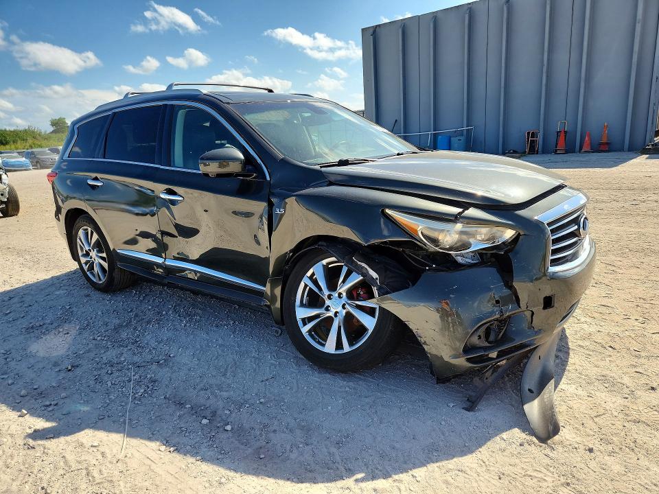 2015 Infiniti Qx60 VIN 5N1AL0MM9FC526395 COPART salvage auction — FRONT END, Fl - Cert Of Title-Rebuilt, sold $1,900 on 2026-07-09 (photo 4)