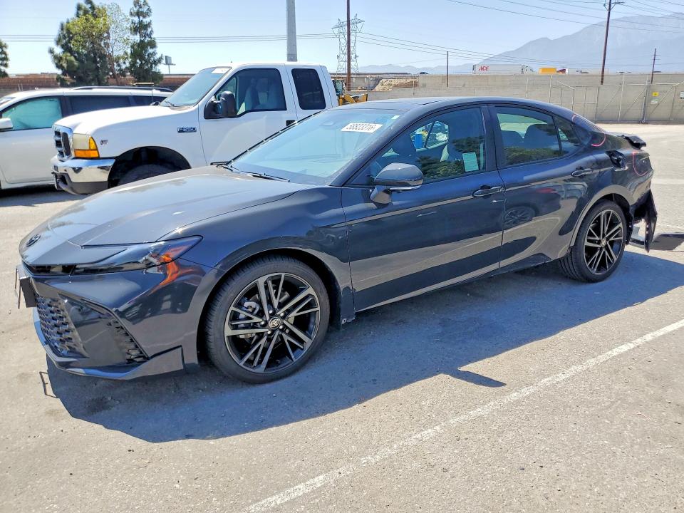 2025 Toyota Camry VIN 4T1DAACK3SU586198 COPART salvage auction — REAR END, Ca - Salvage Certificate, sold $17,400 on 2026-07-02 (photo 1)