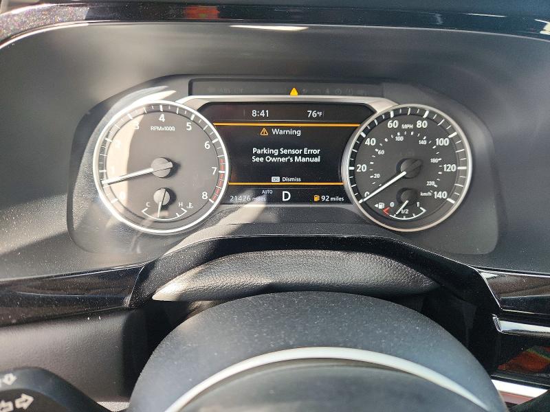 2024 Nissan Pathfinder VIN 5N1DR3CCXRC229811 COPART salvage auction — FRONT END, Id - Cert Of Title -Rebuilt Salvage (P), sold $19,300 on 2026-07-09 (photo 9)