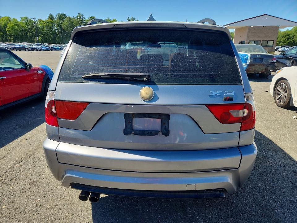 2006 BMW X3 VIN WBXPA93496WG81317 COPART salvage auction — FRONT END, Ri - Salvage Certificate Of Title, sold $425 on 2026-07-07 (photo 6)