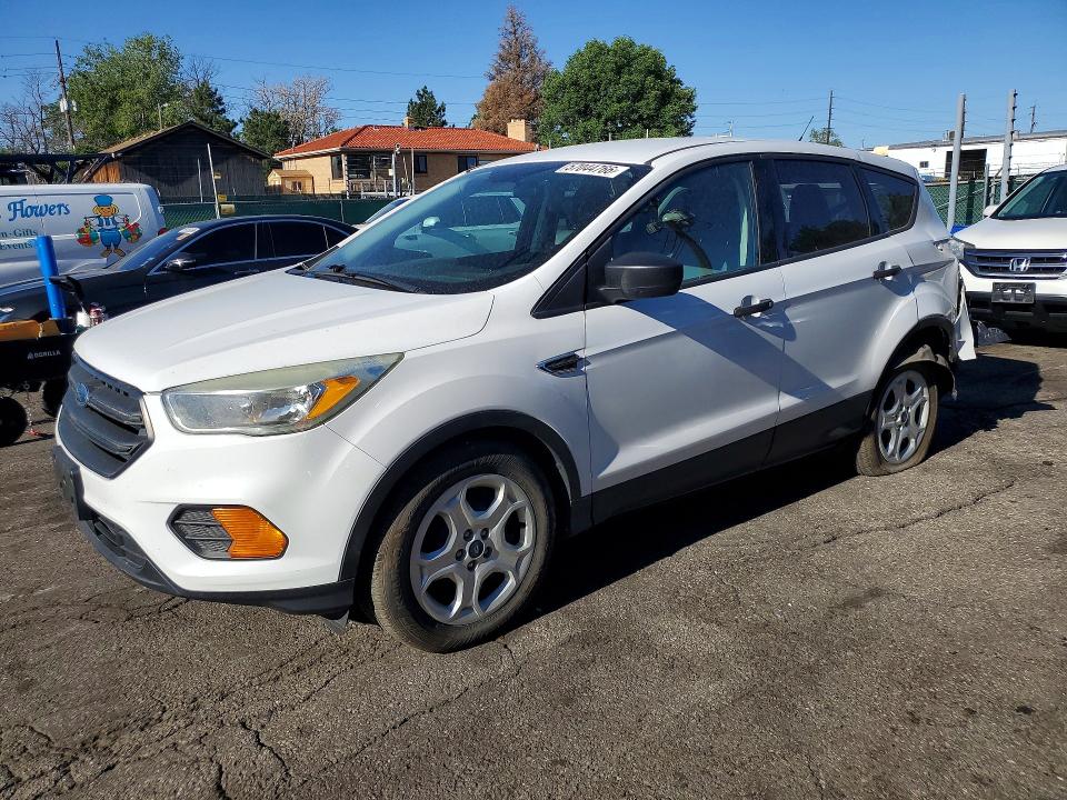 2017 Ford Escape VIN 1FMCU0F76HUA41173 COPART salvage auction — REAR END, CO - PUBLIC - SALVAGE TITLE (P), sold $525 on 2026-07-02 (photo 1)